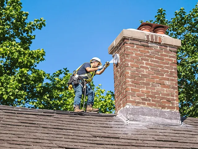 Avon Chimney Sweep performing an inspection with advanced tools in Avon, CT
