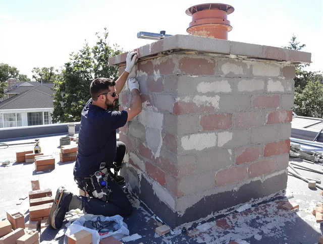Advanced chimney repair process by Avon Chimney Sweep in Avon, CT